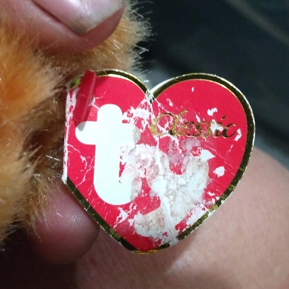 Ty Classic Retired Skootch the Bear with the multicolored nose - Picture 5 of 9